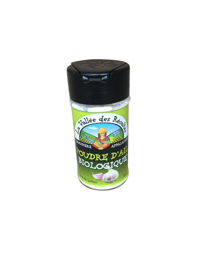 Poudre d'ail bio 60g