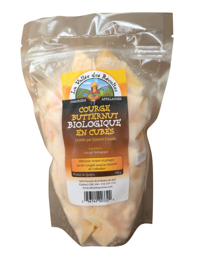 Courge butternut bio congelée 300g