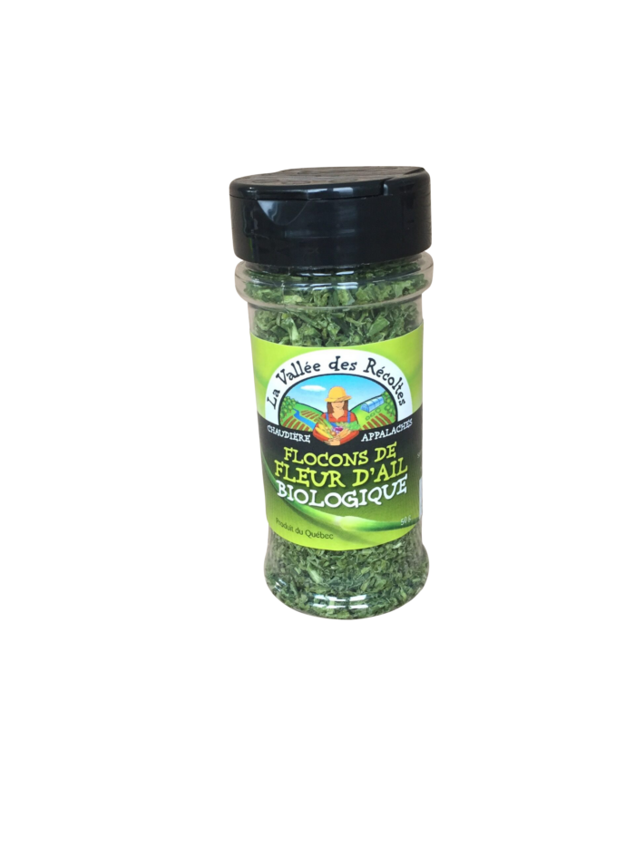 Flocons de fleurs d'ail déshydratés bio 50g