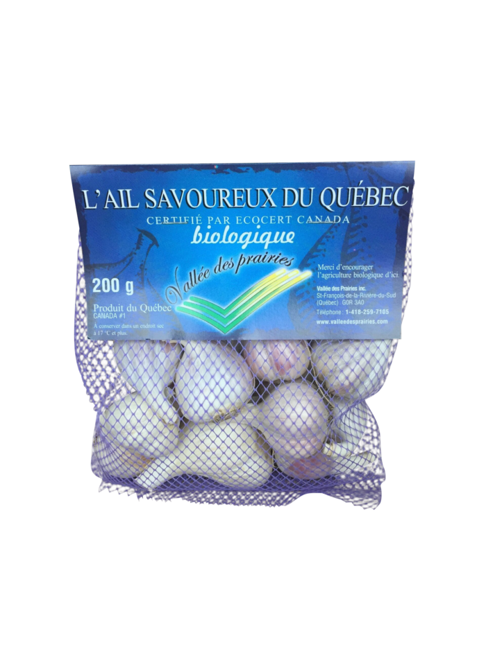 Ail bio en filet (variété musique) 85g
