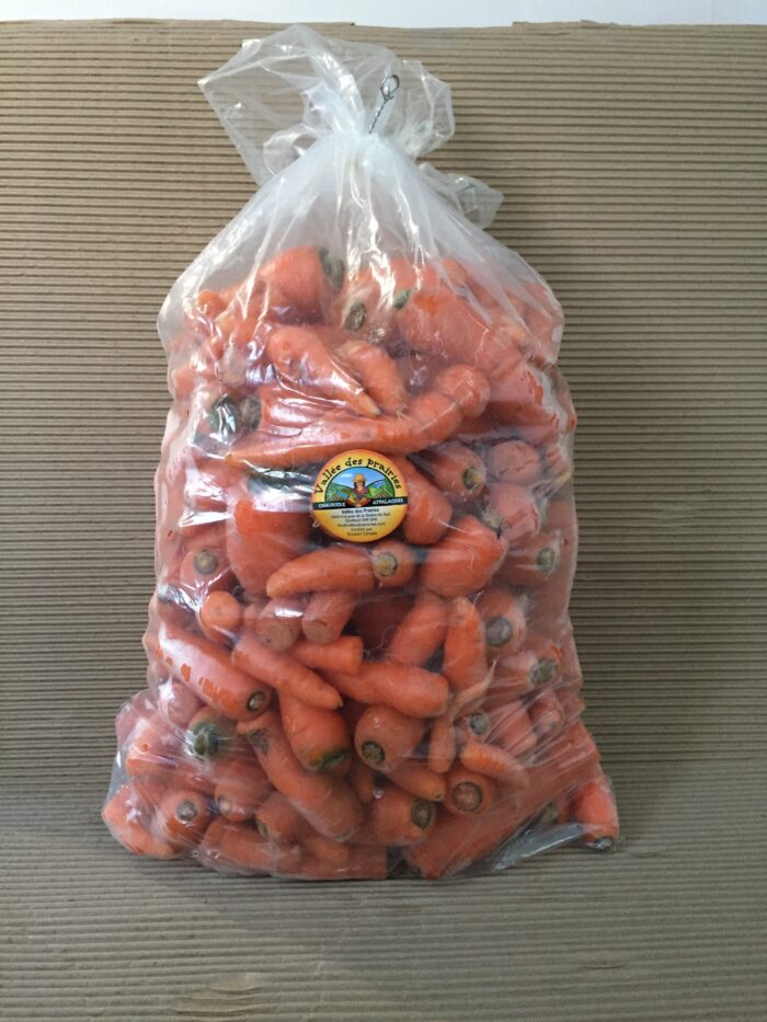 Carottes déclassé bio 5 lbs