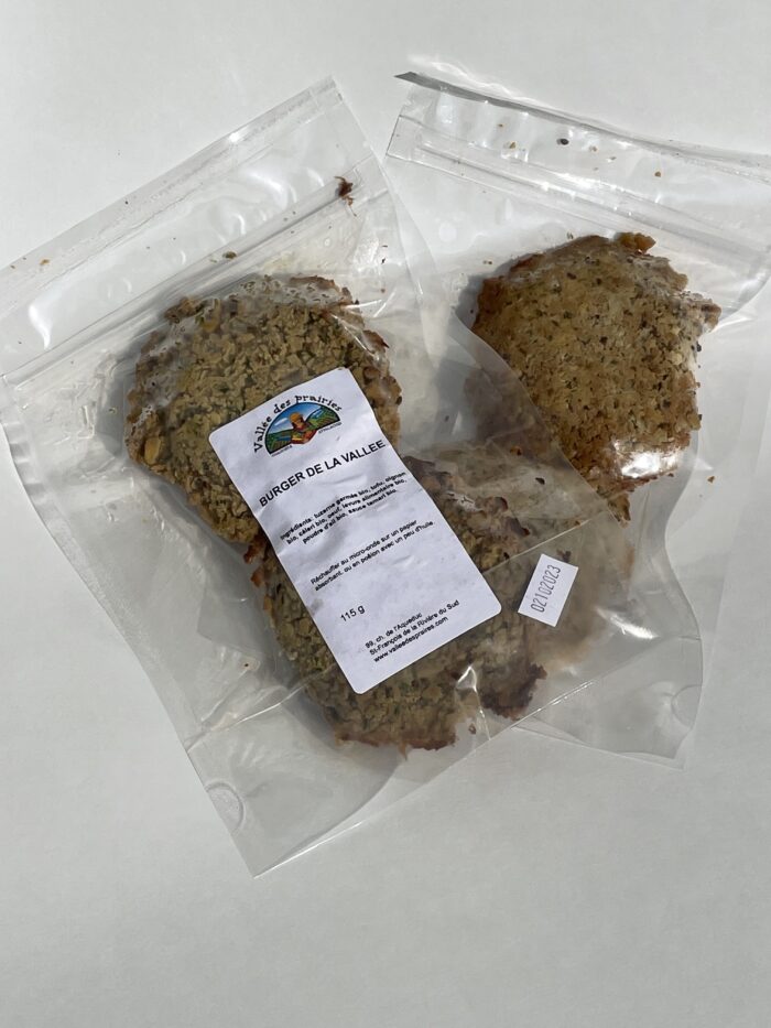 Burger de la Vallée 210g (pqt.2) (beaucoup plus gros)